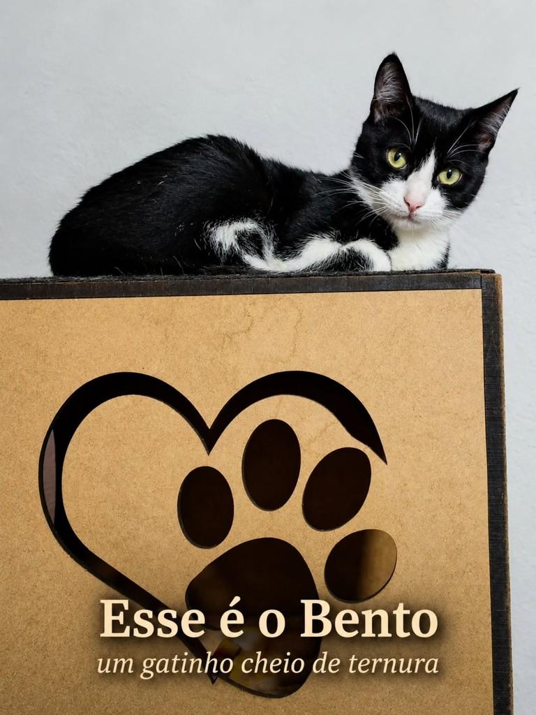 Bento, gato para adoção em Porto Alegre - RS