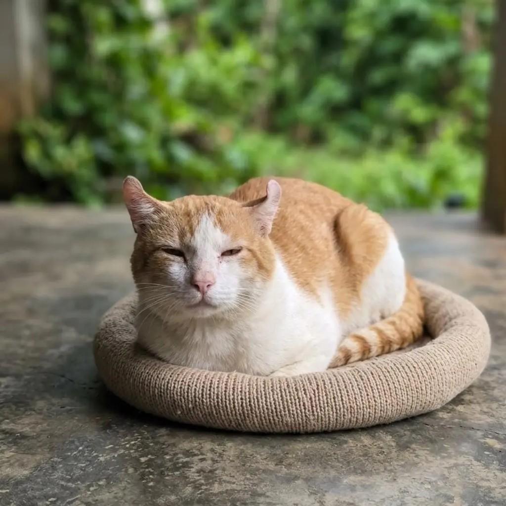 Garfield, gato de porte médio para adoção em Ponte Nova - MG