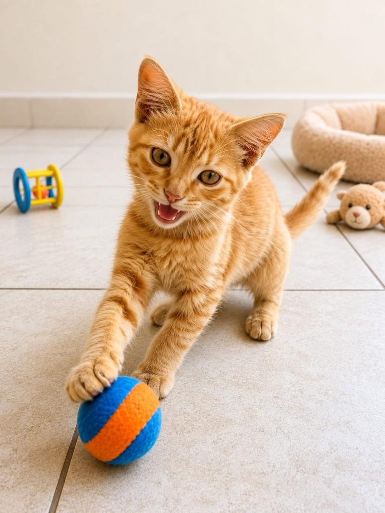 Simba, gato de porte pequeno para adoção em Belo Horizonte - MG