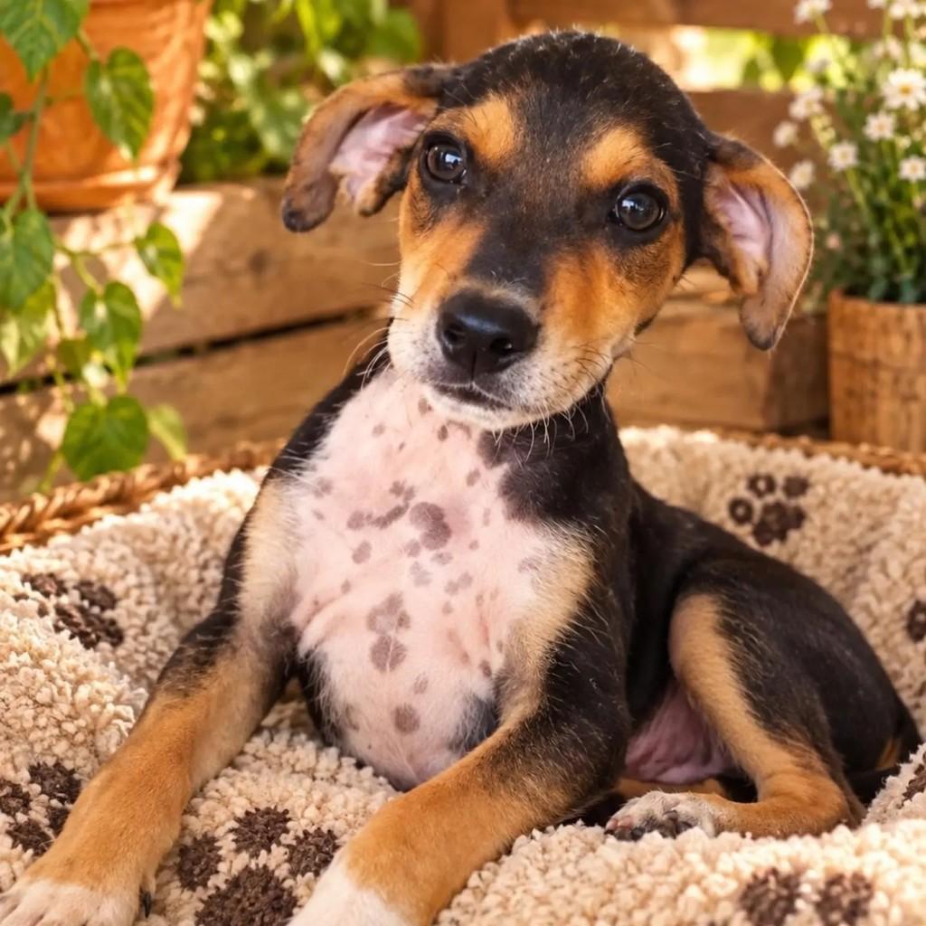 Bacon, cachorro de porte médio para adoção em Belo Horizonte - MG