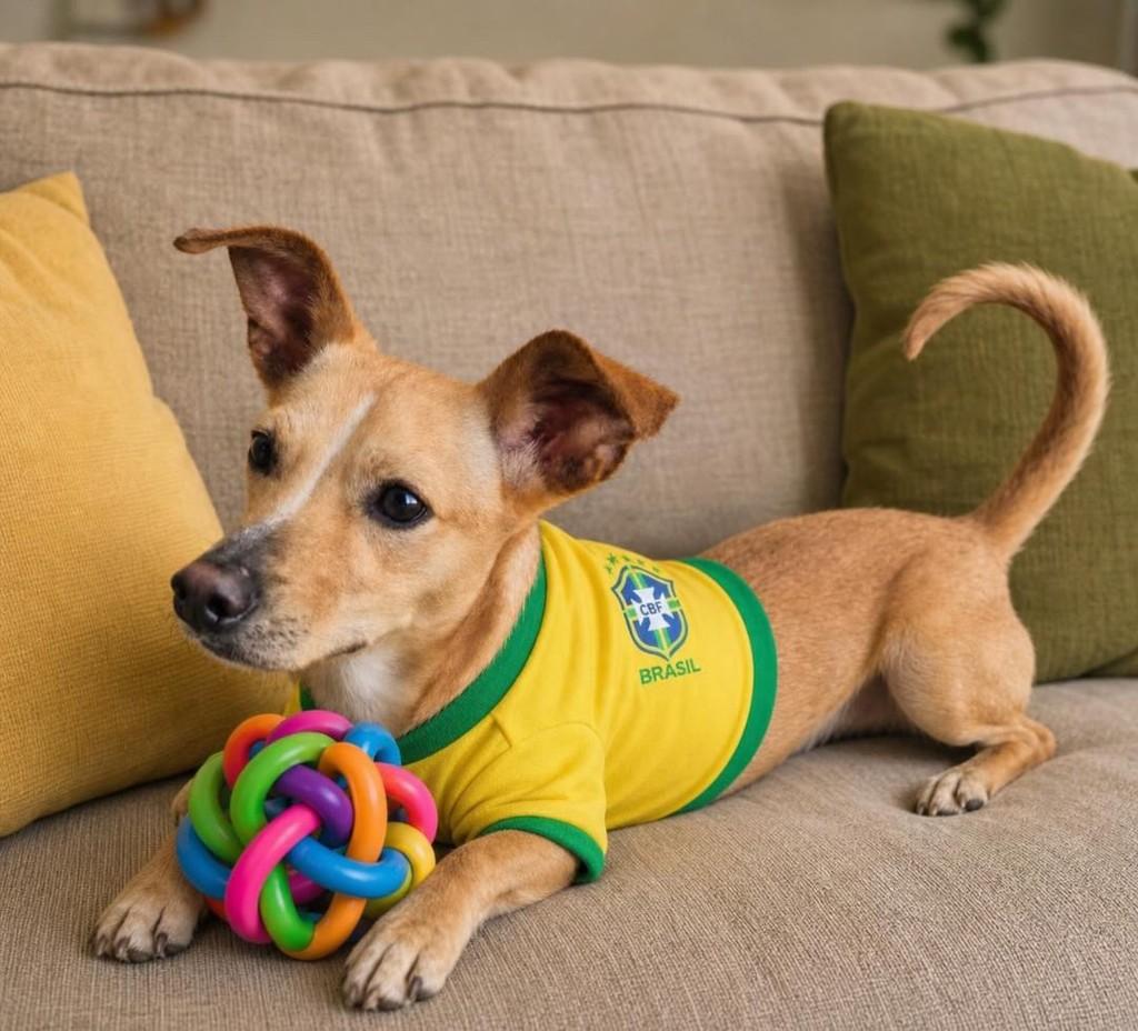 Rodolfo, cachorro de porte pequeno para adoção em Belo Horizonte - MG