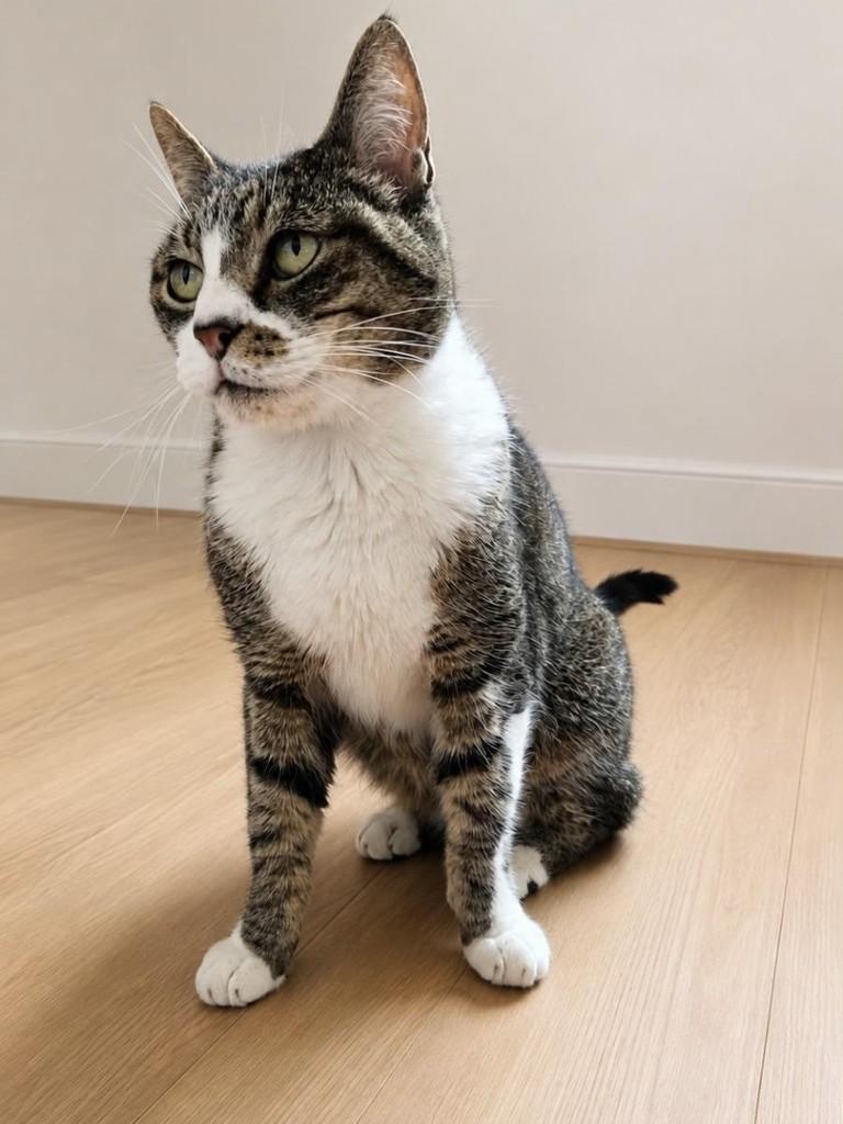 Ana Beatriz, gata de porte médio para adoção em Belo Horizonte - MG