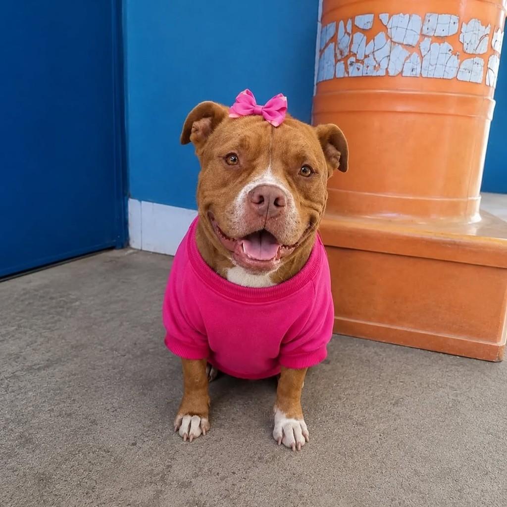 Kiara, cachorro de porte médio para adoção em São Paulo - SP