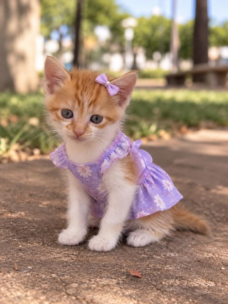 Maria Flor, gato de porte pequeno para adoção em Franca - SP