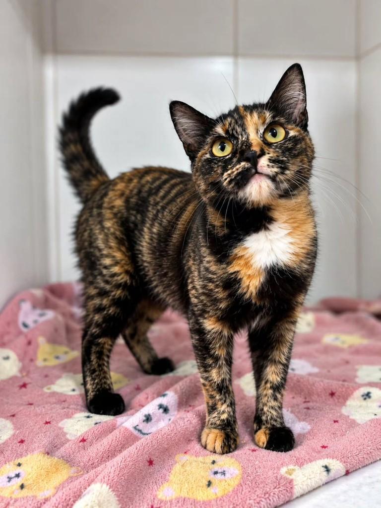 Gloss, gata de porte pequeno para adoção em Bauru - SP — foto 4 de 8