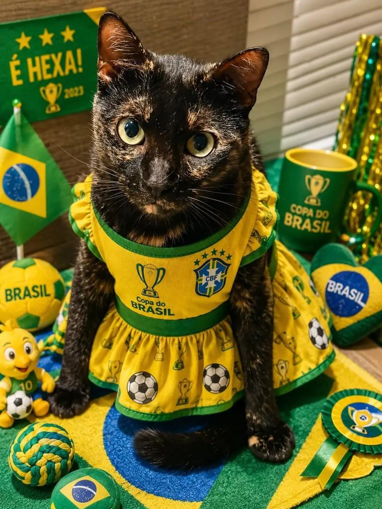 Pintada, gato de porte médio para adoção em João Pessoa - PB