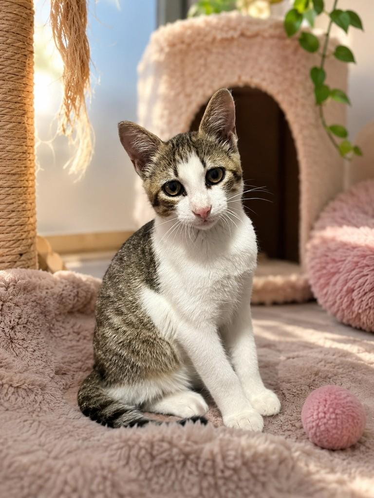 Ester, gata de porte pequeno para adoção em Moreno - PE