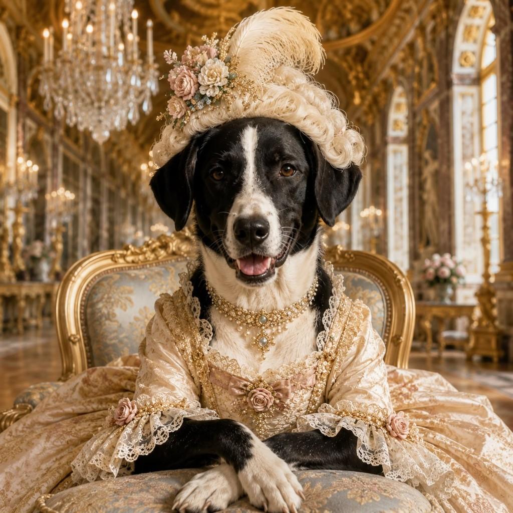 Marie Antoinette, cadela de porte médio para adoção em Marau - RS