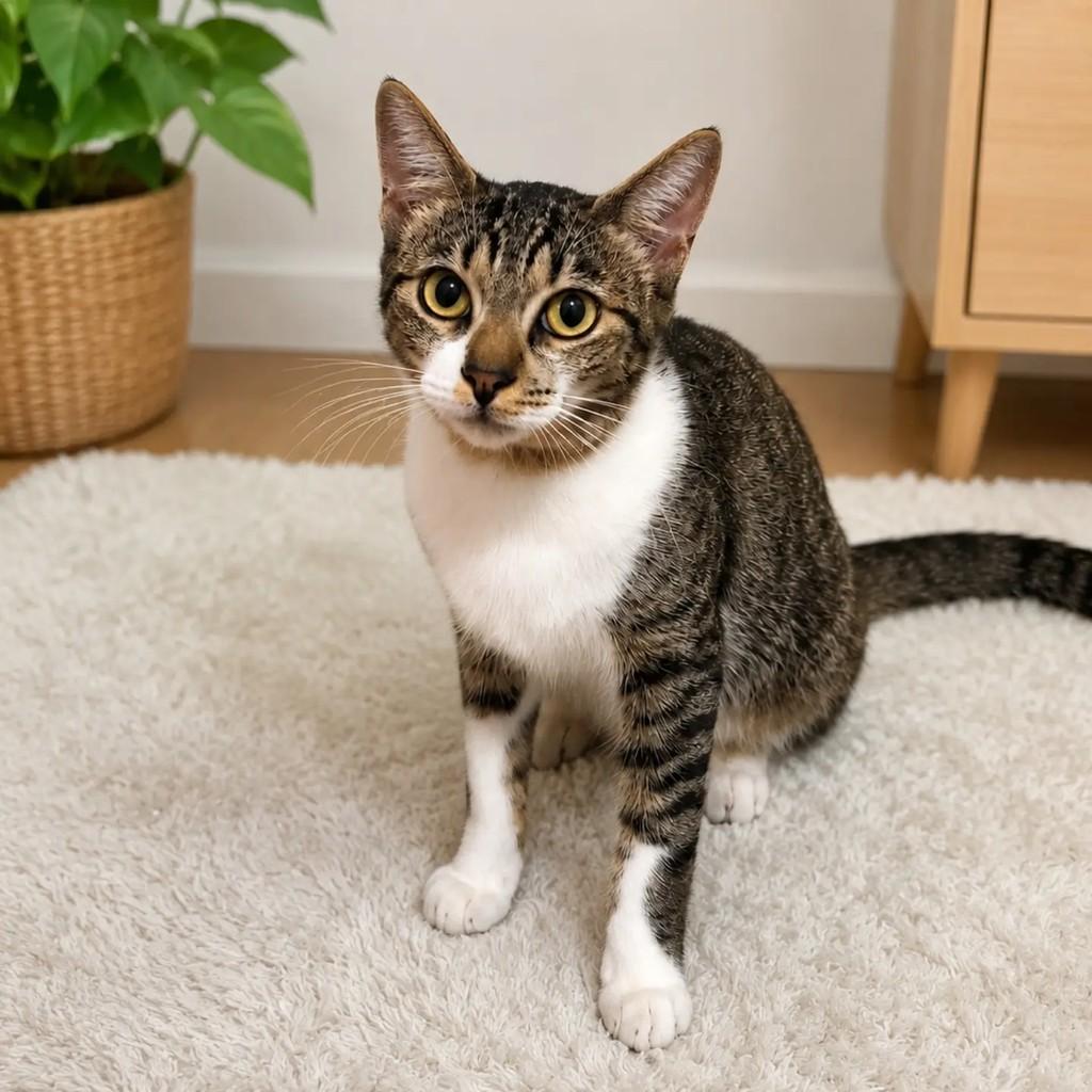 Meruen, gato de porte pequeno para adoção em Salvador - BA