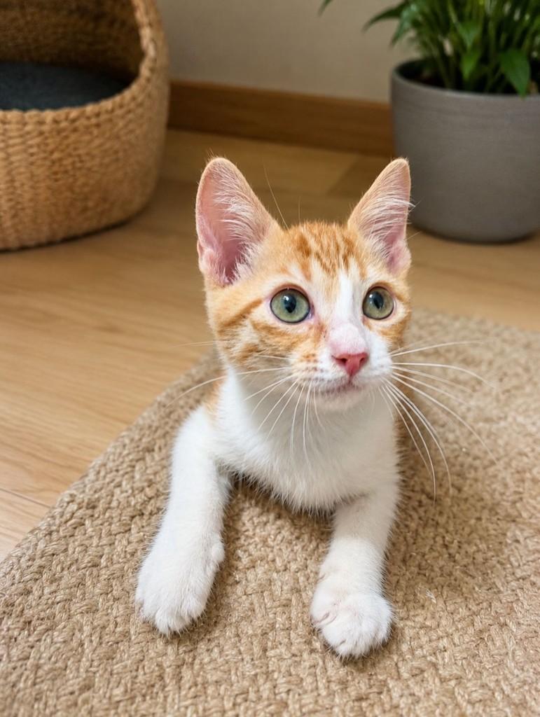 Fubá, gato de porte pequeno para adoção em Salvador - BA