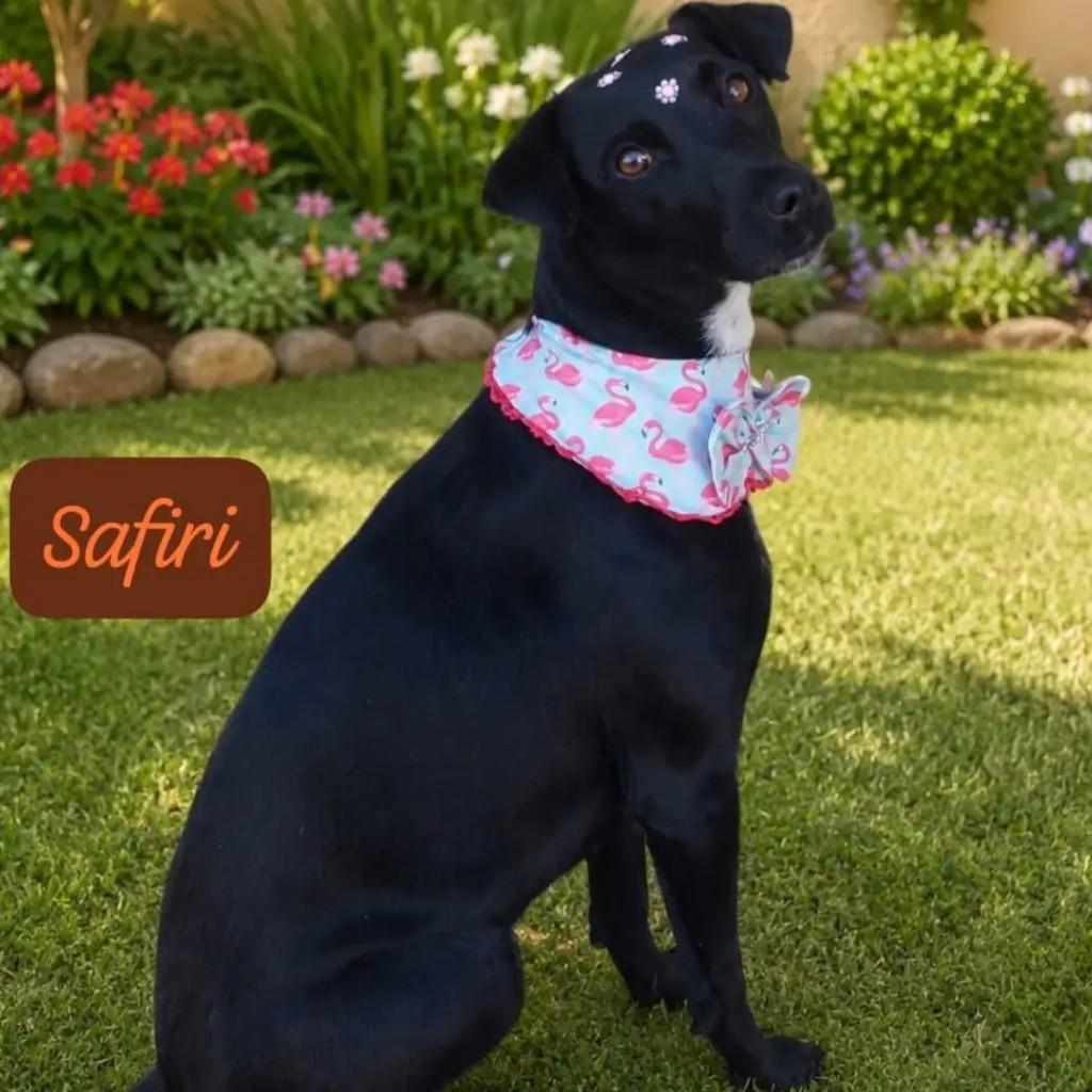 Safiri, cachorro de porte médio para adoção em São José dos Campos - SP