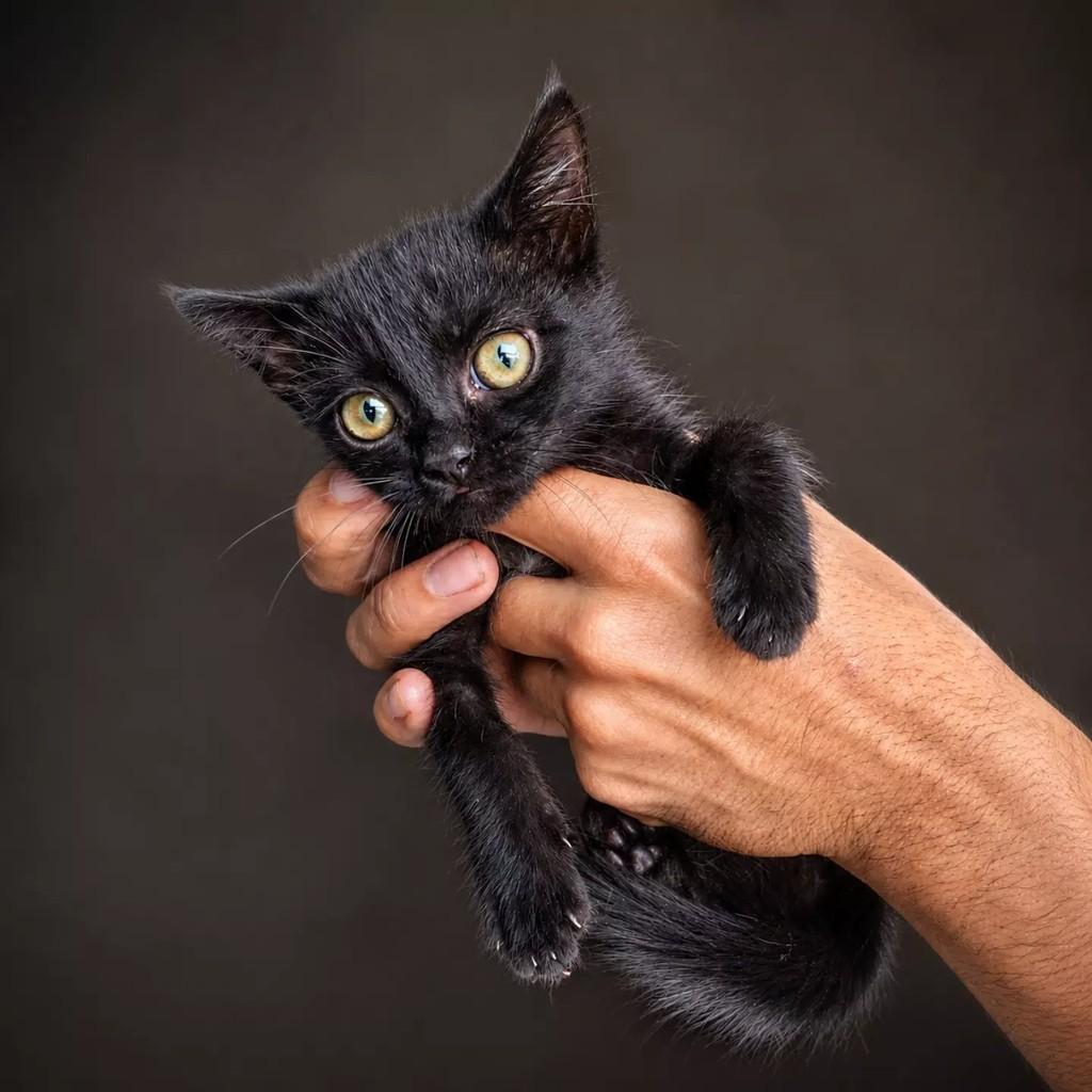 Laurinha, gato de porte pequeno para adoção em Patos - PB