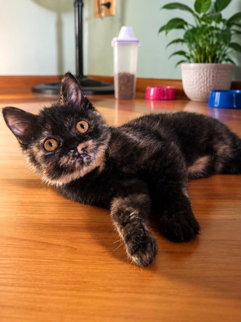 Escaminha, gato de porte pequeno para adoção em São Paulo - SP
