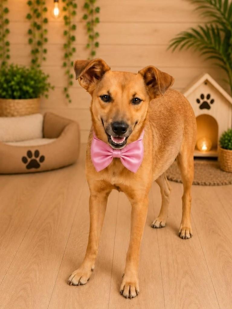Luna, cachorro de porte médio para adoção em Nova Lima - MG