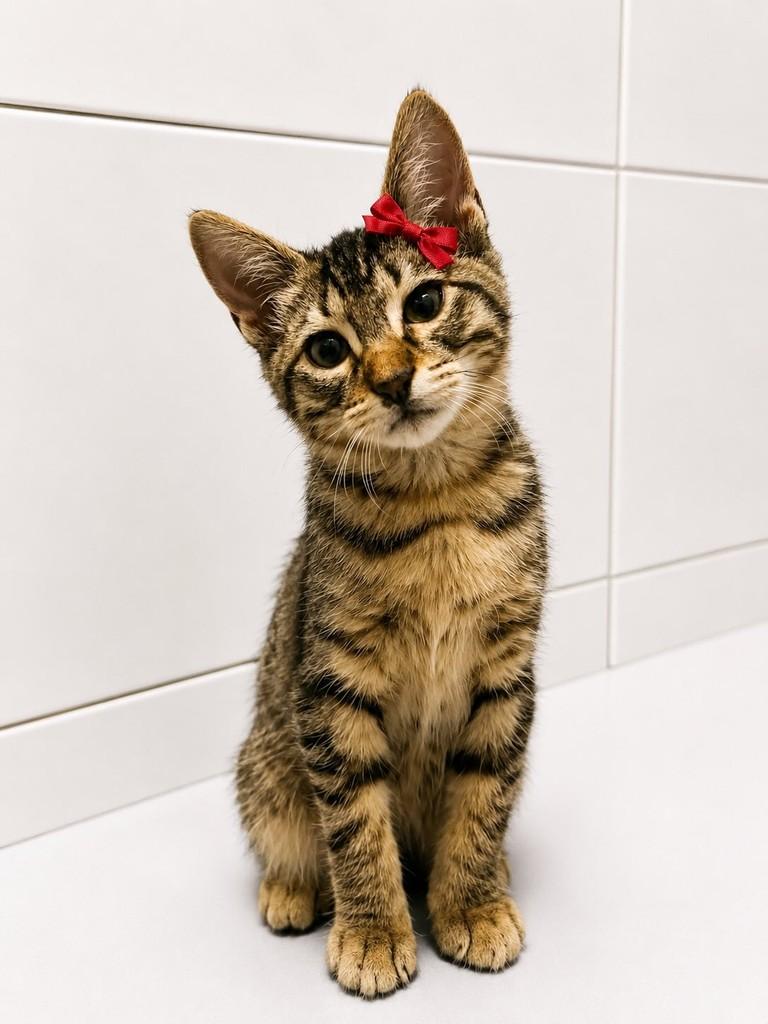 Batatinha, gata de porte pequeno para adoção em Balneário Camboriú - SC