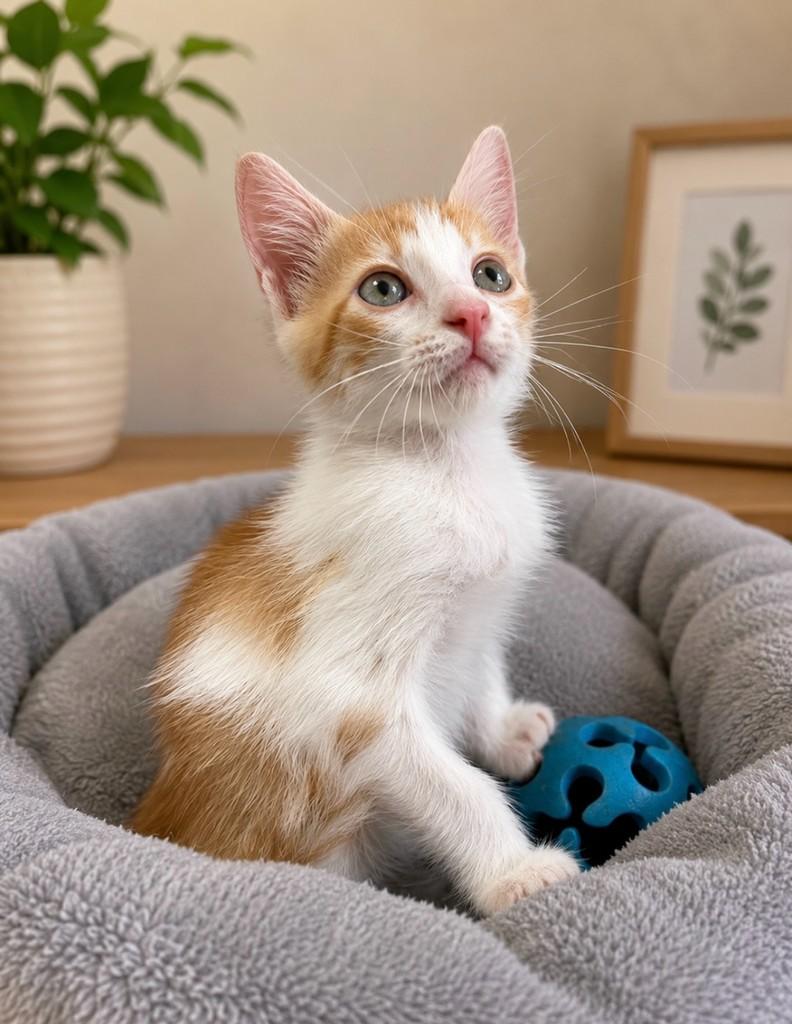 Cocada, gato de porte pequeno para adoção em Salvador - BA