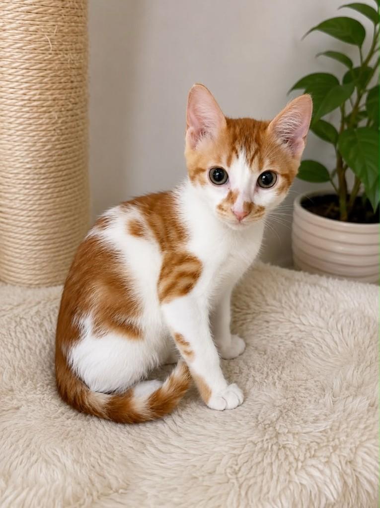 Milho, gato de porte pequeno para adoção em Salvador - BA