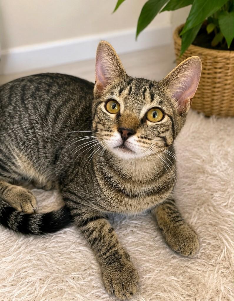Caio, gato de porte pequeno para adoção em Salvador - BA