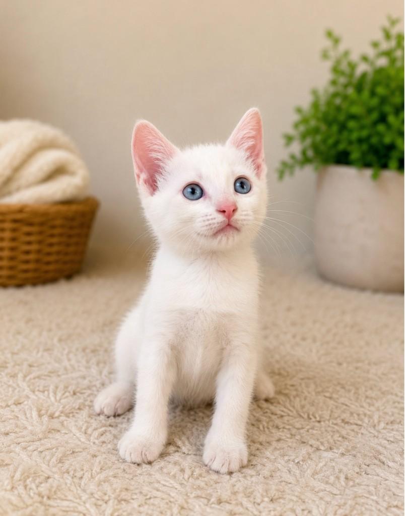 Olaf, gato de porte pequeno para adoção em Salvador - BA