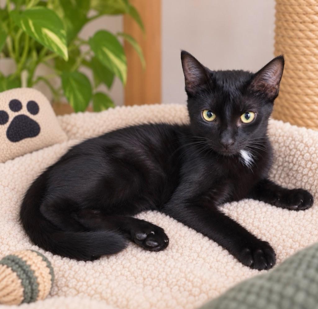 Saturno, gato de porte pequeno para adoção em Salvador - BA