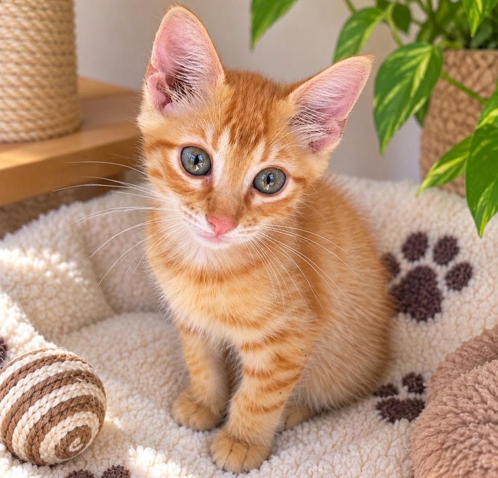 Tunico, gato de porte pequeno para adoção em Salvador - BA