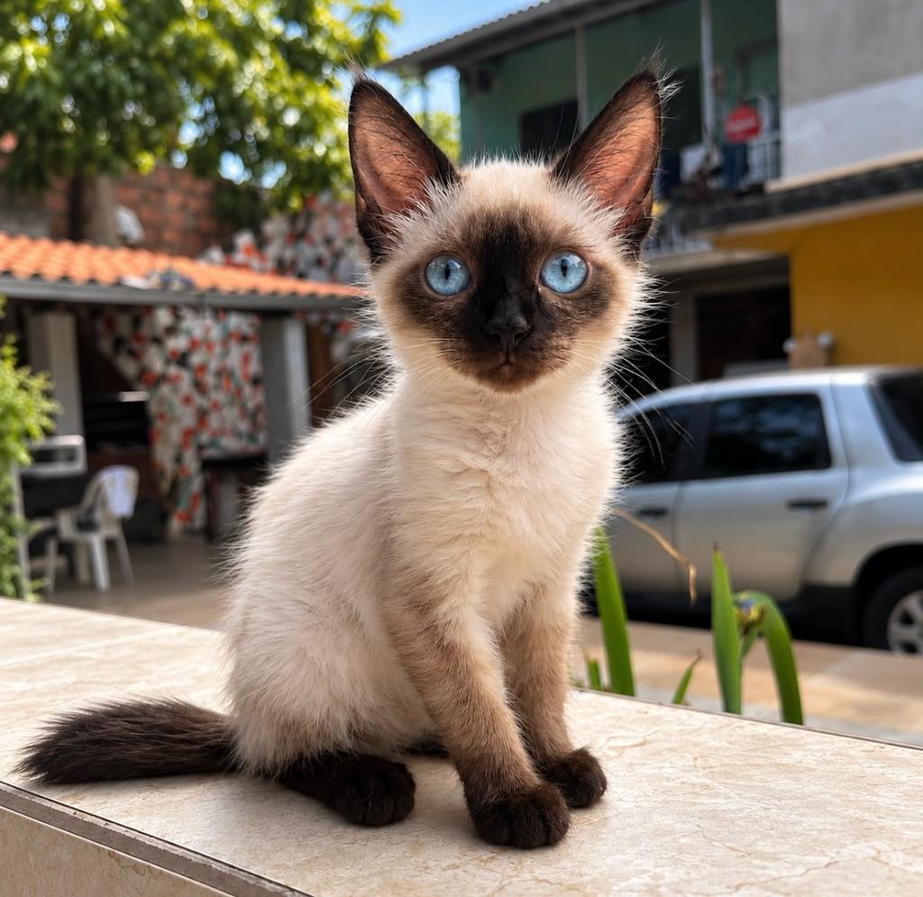Yumi, gata de porte pequeno para adoção em Salvador - BA
