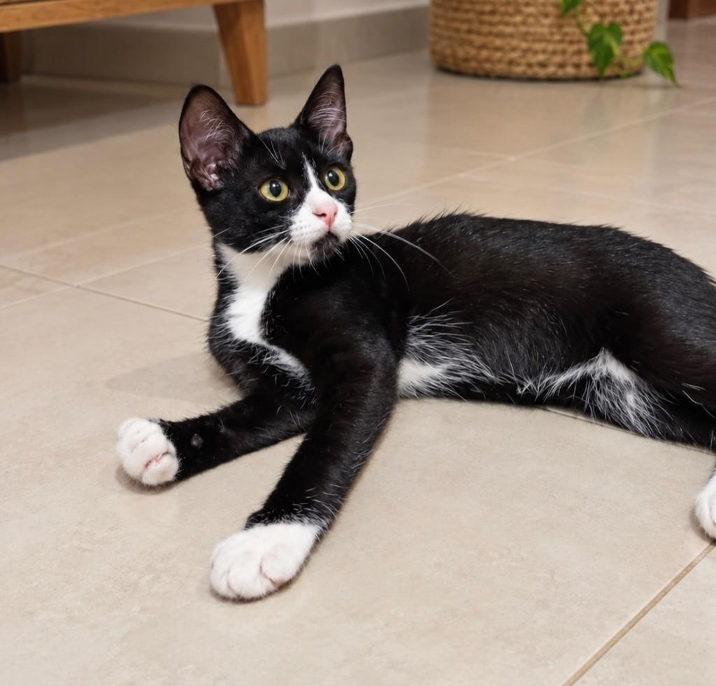 Sther, gata de porte pequeno para adoção em Salvador - BA — foto 3 de 3
