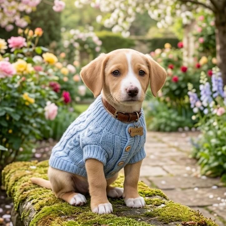Luck, cachorro de porte médio para adoção em Passo Fundo - RS