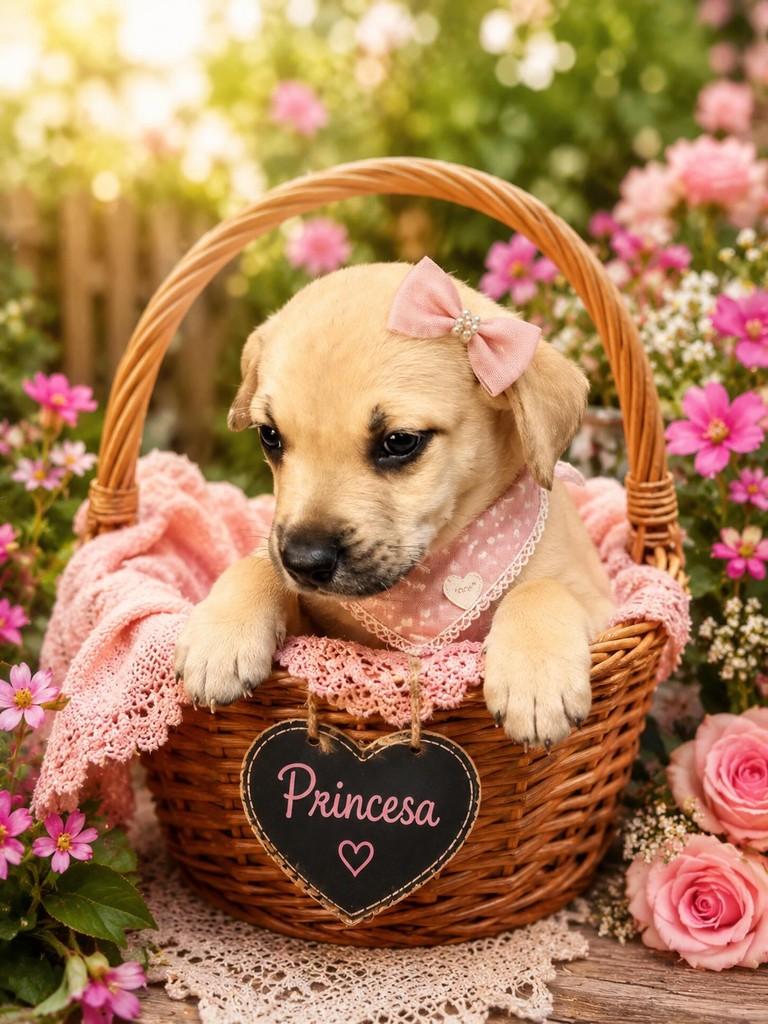 Princesa, cadela de porte médio para adoção em Passo Fundo - RS
