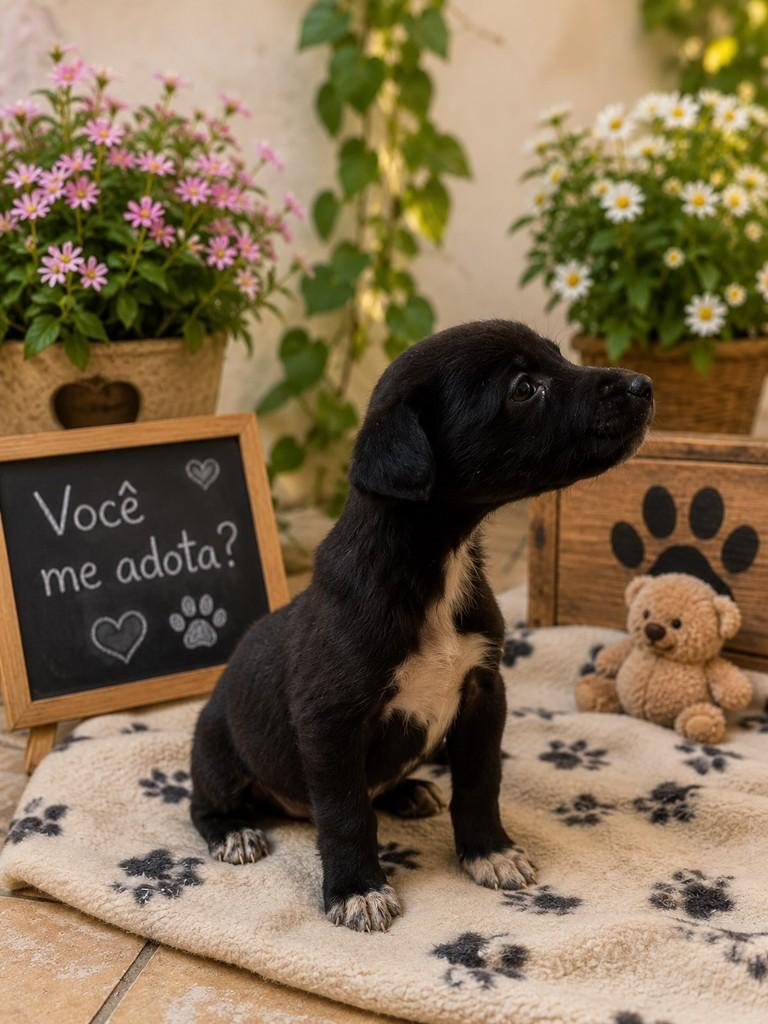 Molly, cadela de porte pequeno para adoção em Passo Fundo - RS