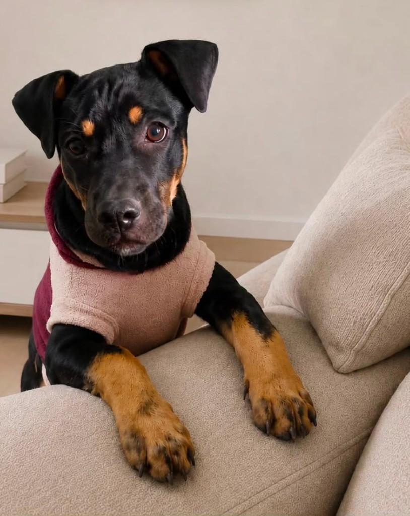 Ferdinando, cachorro de porte médio para adoção em Florianópolis - SC