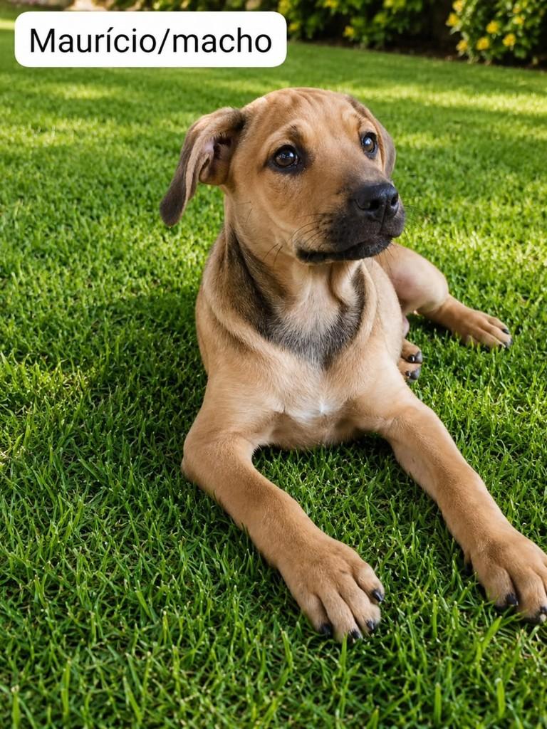 Mauricio, cachorro de porte médio para adoção em Vila Velha - ES