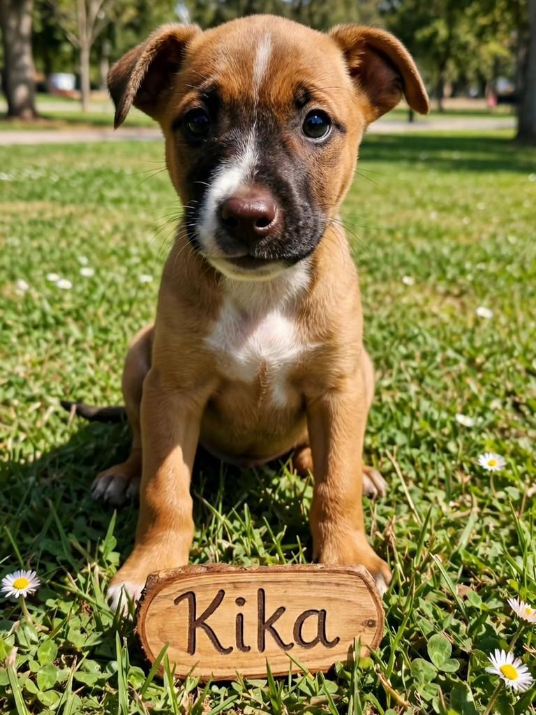 Kika, cadela de porte médio para adoção em Vila Velha - ES