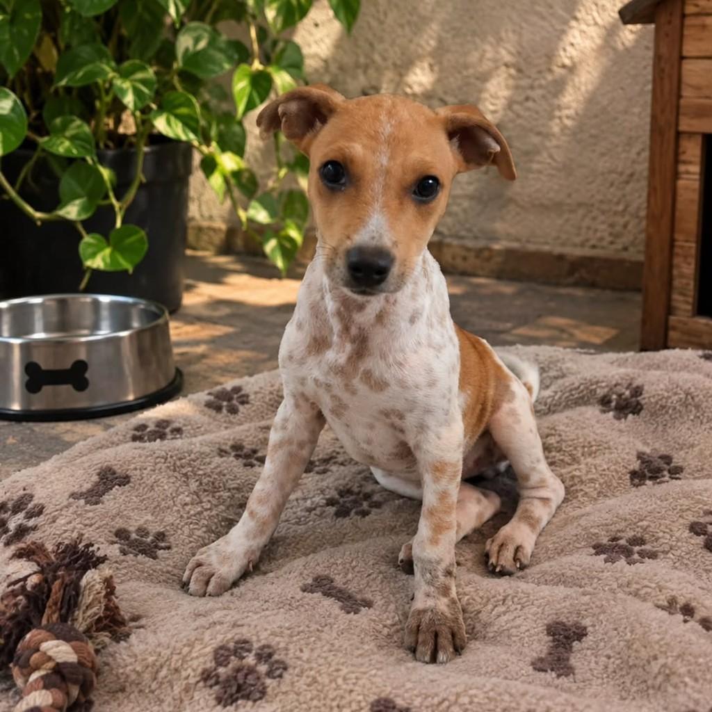 Rocambole, cachorro de porte médio para adoção em Vila Velha - ES