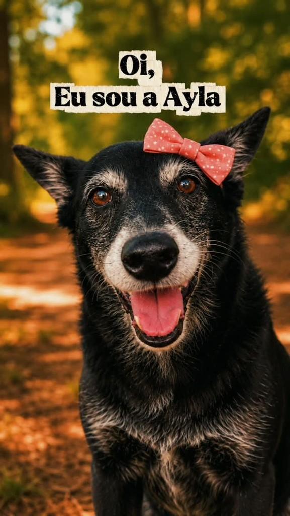 Ayla, cachorro de porte médio para adoção em Campinas - SP