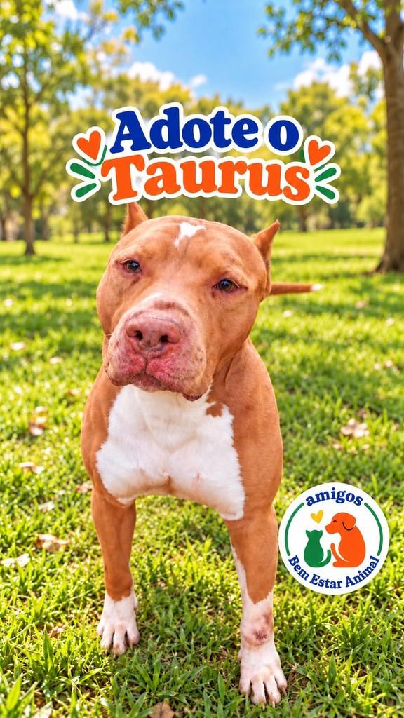Taurus, cachorro de porte médio para adoção em Piracicaba - SP