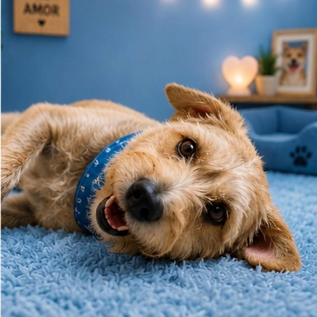 Bento, cachorro de porte médio para adoção em Itajaí - SC