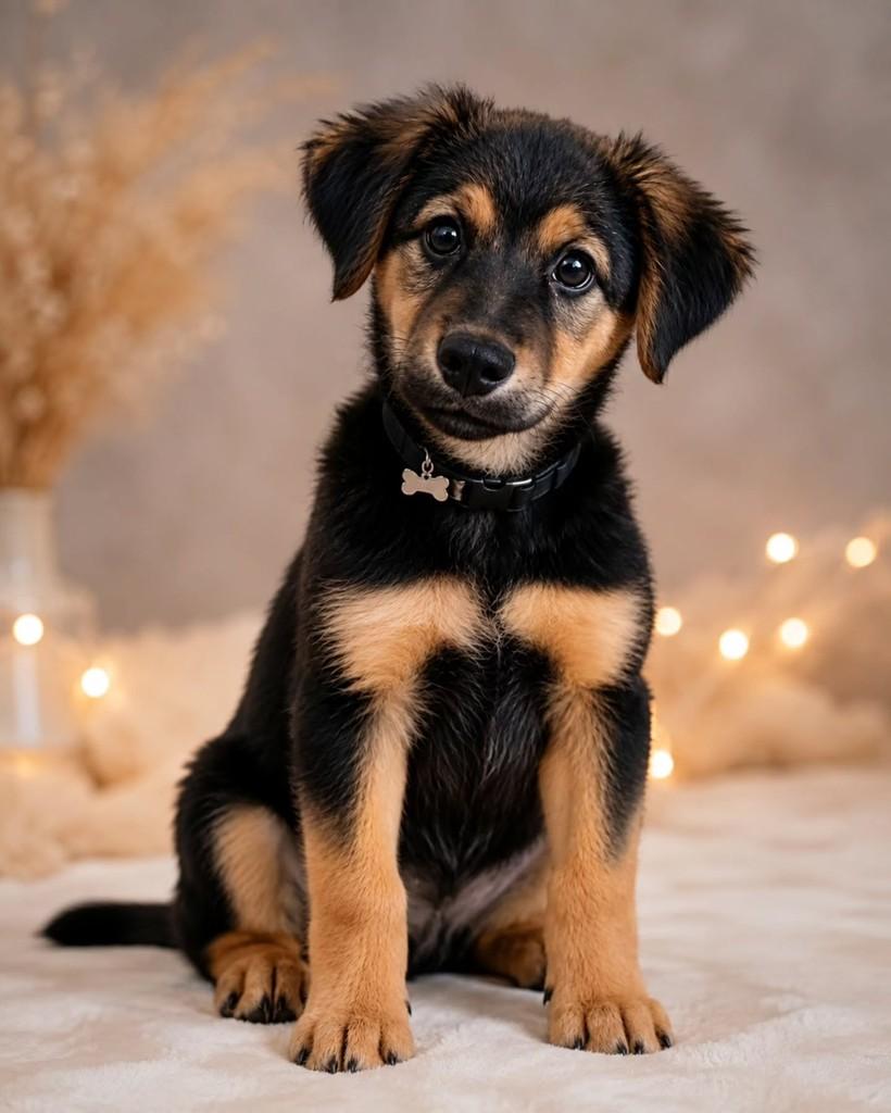 Dobby, cachorro de porte médio para adoção em Itajaí - SC — foto 4 de 5