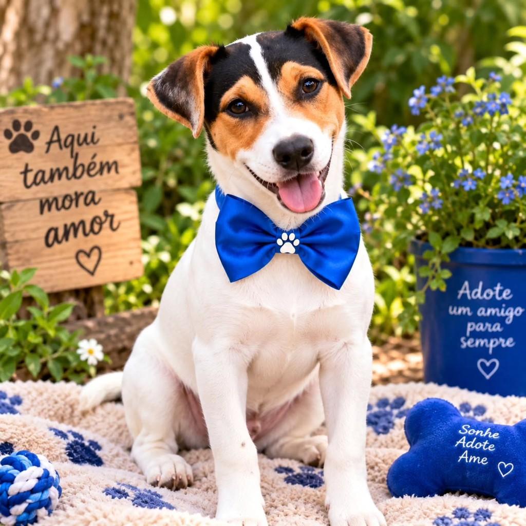 Toby, cachorro de porte médio para adoção em Itajaí - SC