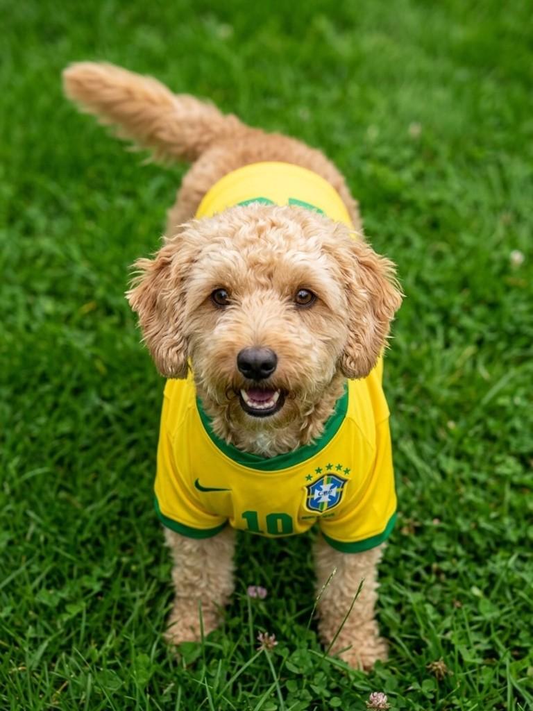 Juju, cadela de porte médio para adoção em Camboriú - SC