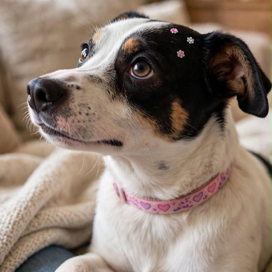 Bambina, cachorro de porte médio para adoção em Chapecó - SC — foto 3 de 5