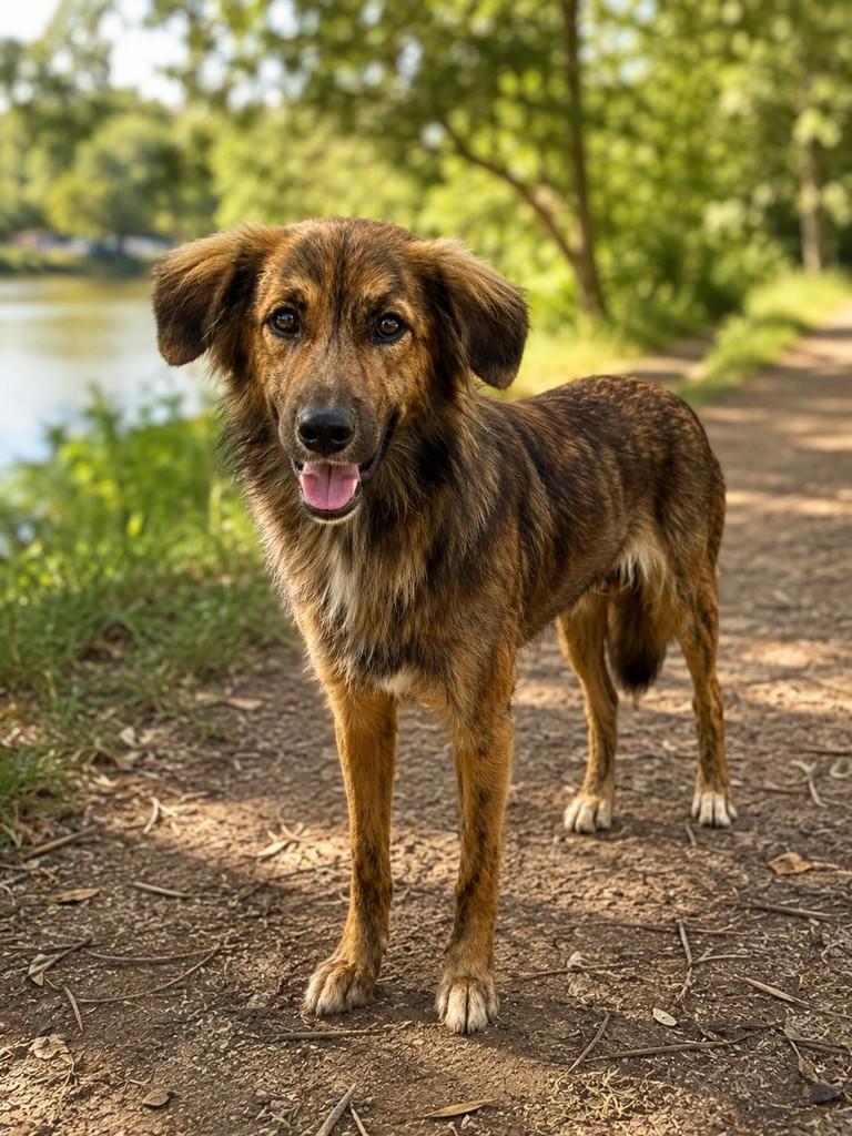 Bento, cachorro de porte médio para adoção em São Paulo - SP