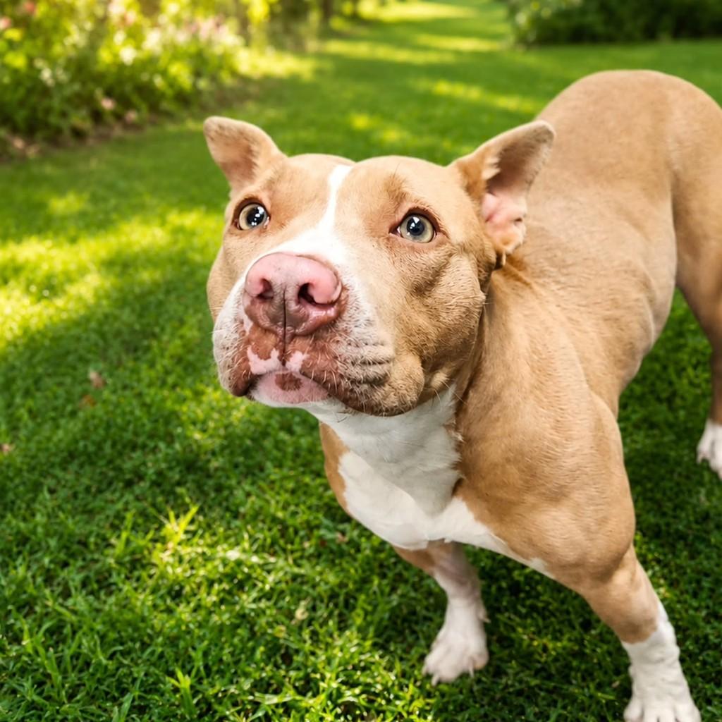 Pitbull Fêmea, cadela de porte médio para adoção em Içara - SC