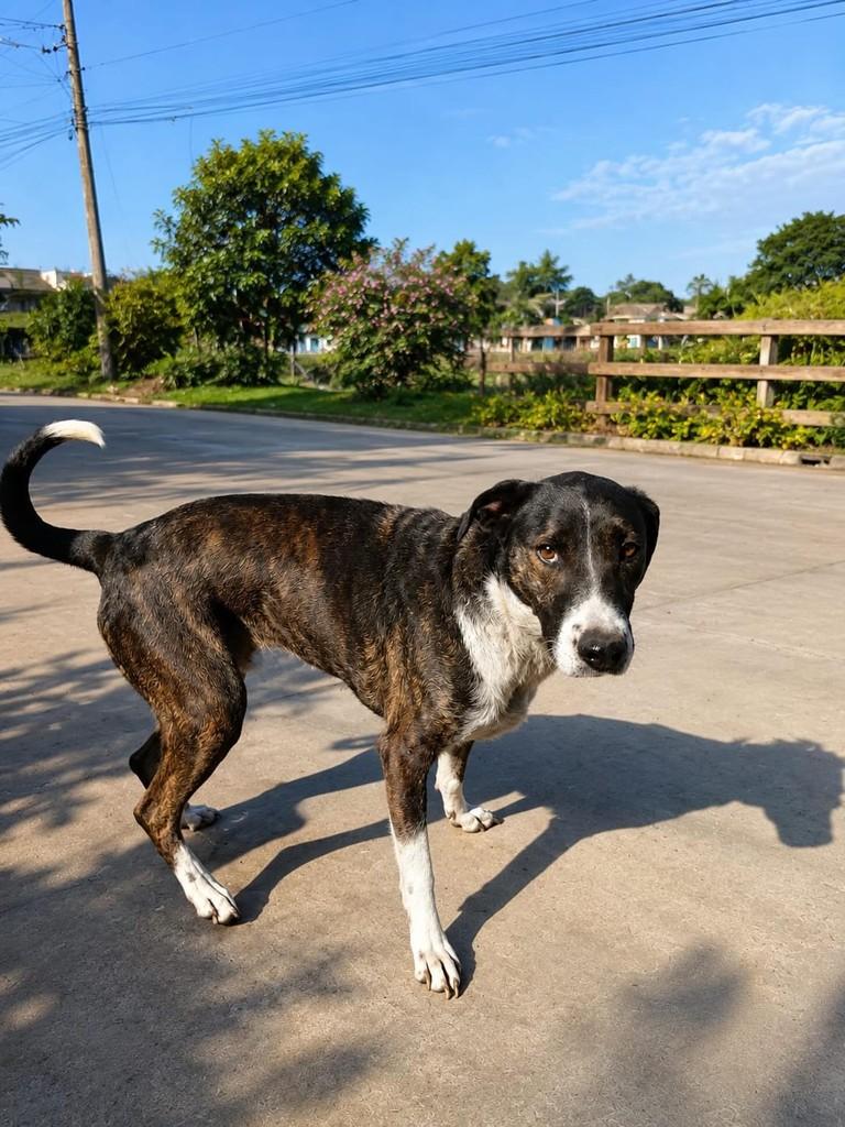 Jane, cadela de porte médio para adoção em Itaqui - RS