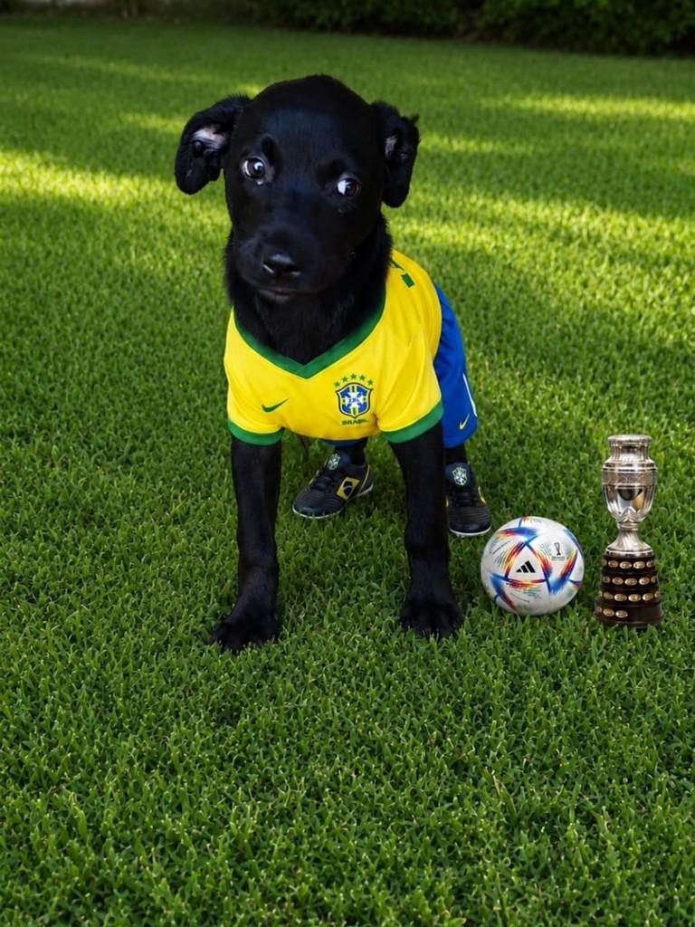 Endrick, cachorro de porte médio para adoção em Ibitinga - SP