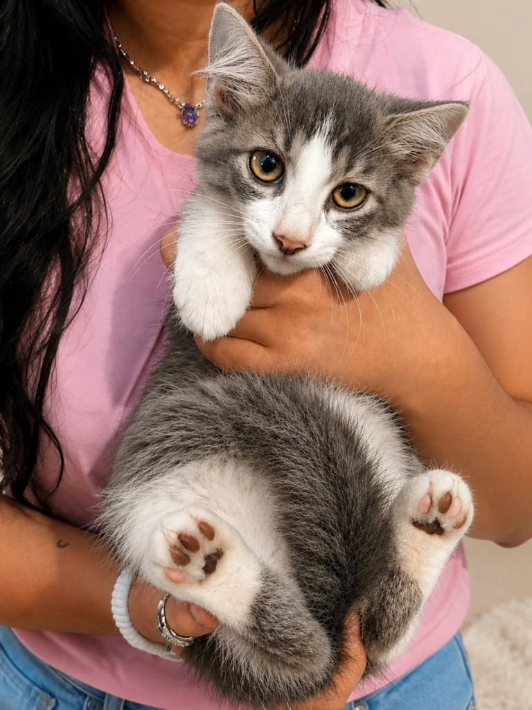 Bella, gata de porte pequeno para adoção em Natal - RN