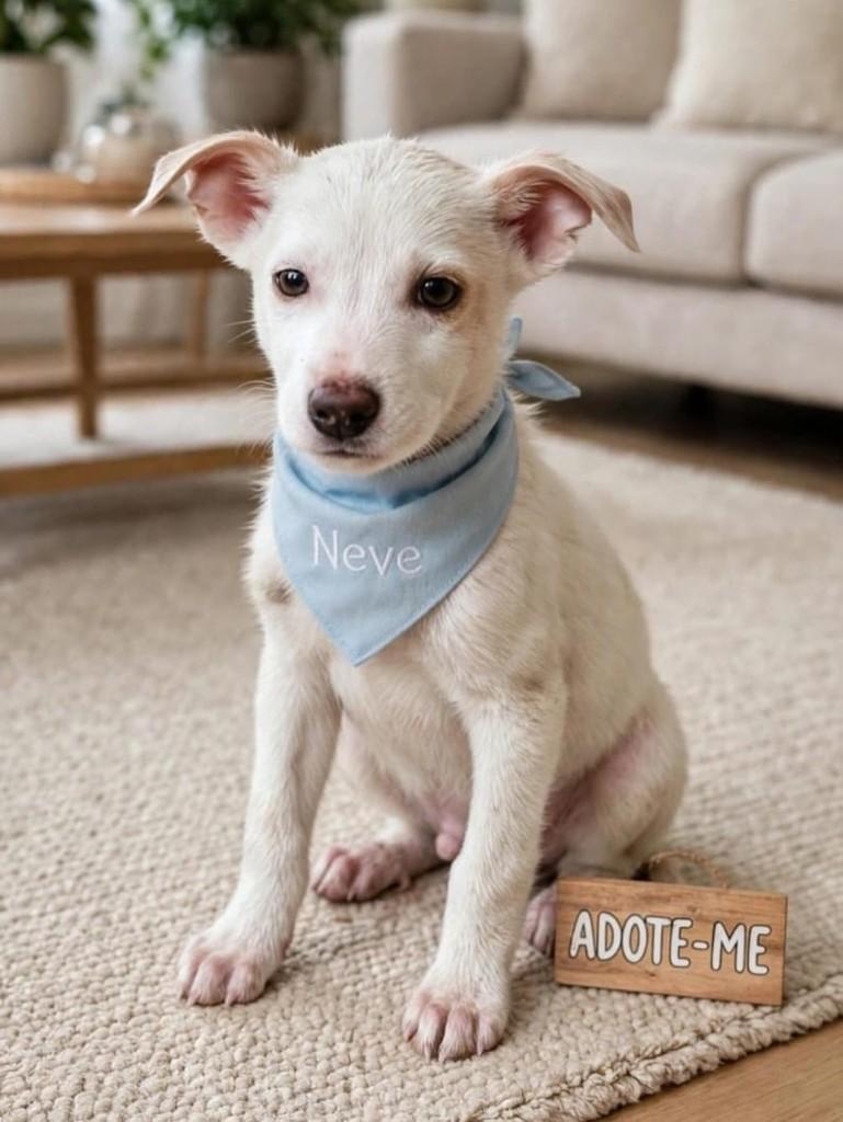 Neve, cachorro de porte grande para adoção em Curitiba - PR — foto 2 de 4