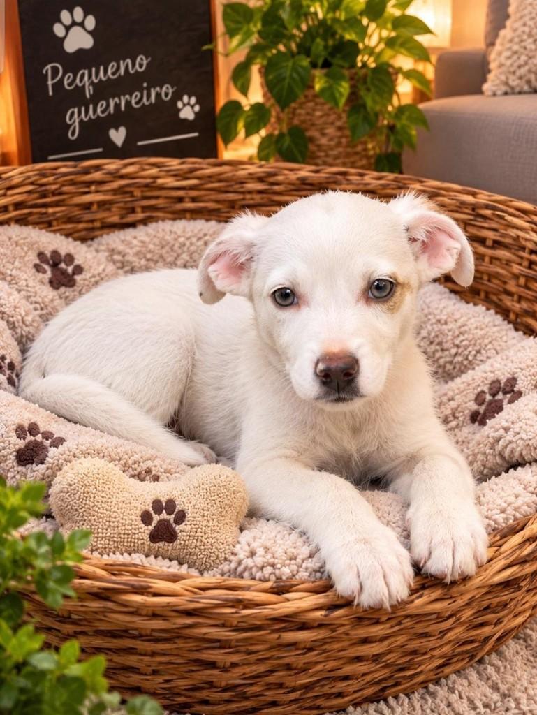 Neve, cachorro de porte grande para adoção em Curitiba - PR — foto 3 de 4