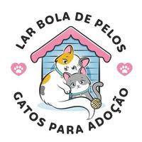 Lar Bola de Pêlos Abrigo de Gatos
