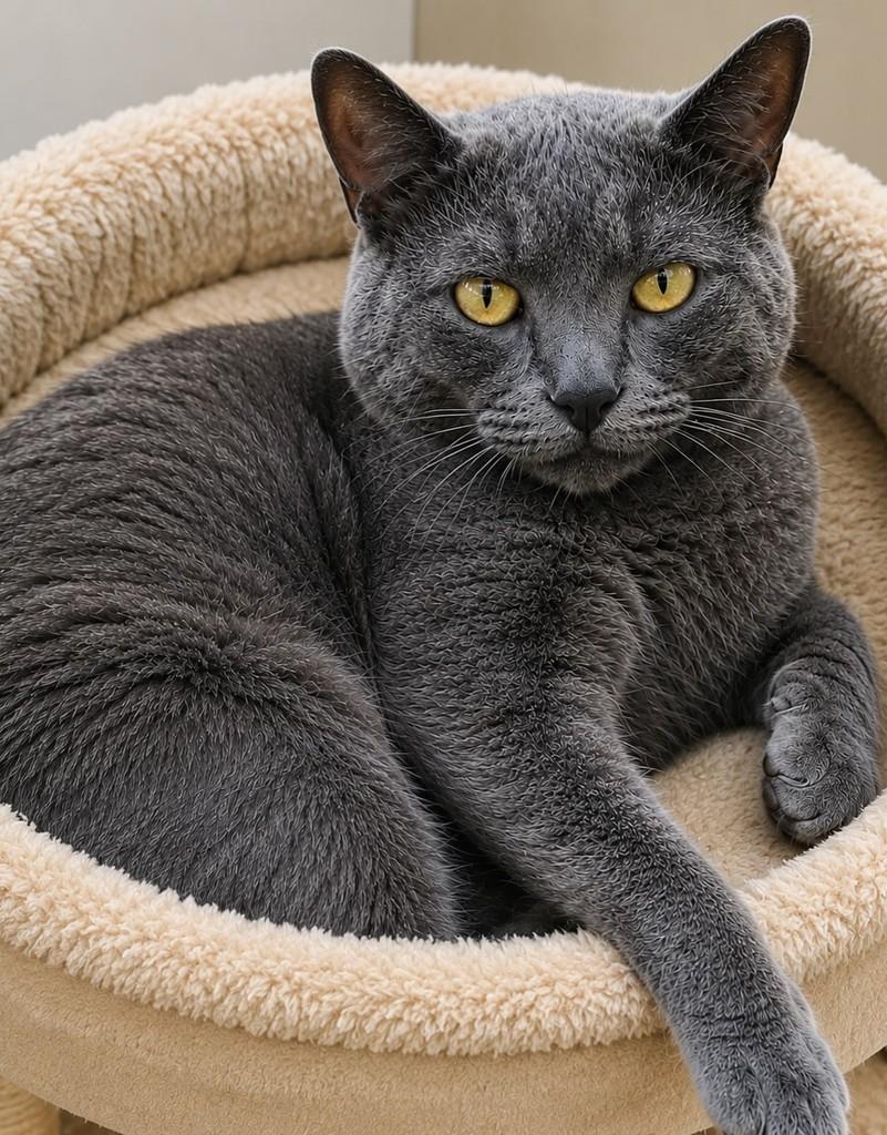 Grey, gato de porte grande para adoção em Rio de Janeiro - RJ